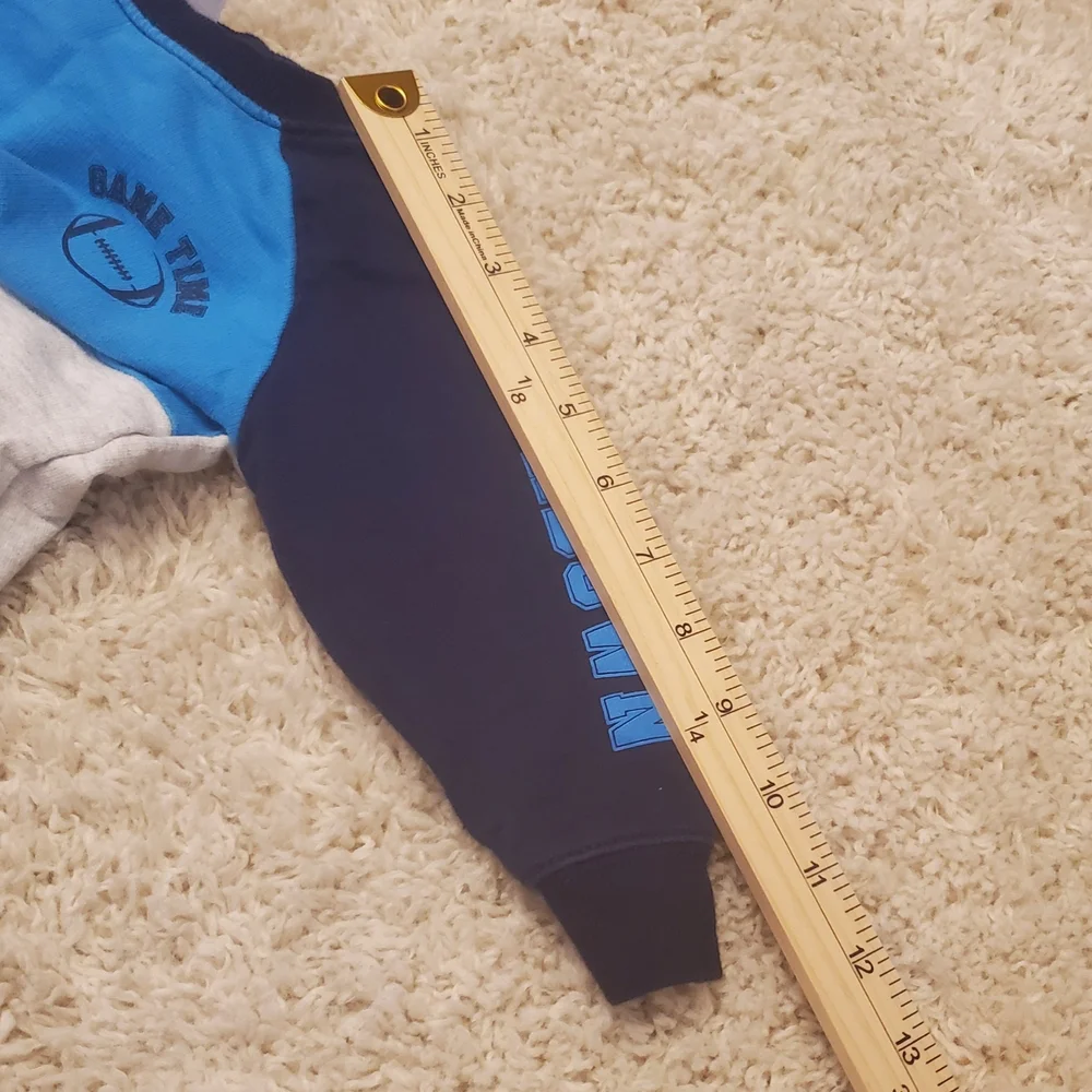 5 For $25 Carter's Long Sleeve Sweatshirt‎ Gametime Size 12 Months